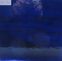 Indigo/Blauw doorzichtig 30 x 30 cm