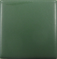 6x Groen keramiek mat 4.7 x 4.7cm VB