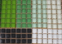 Zwart crystal 1 x 1 cm