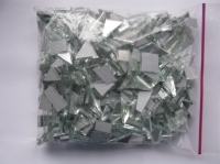 1 kilo varia stukjes spiegel zilver