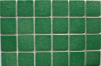 Groen 2.5 x 2.5 cm porselein VB