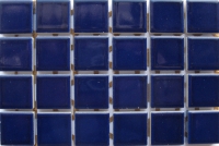 Indigo Blauw 2.3 x 2.3 cm keramiek glans