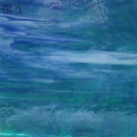 Aqua/Blauw/Wit 15 x 10 cm