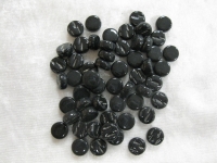 Zwart dots/mini glasnuggets