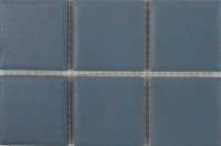 Blauw 4.7 x 4.7 cm keramiek mat