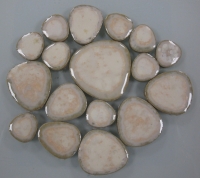 Beige vormpjes keramiek