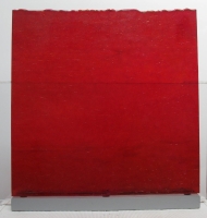 Parelmoer rood doorzichtig