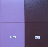 Lila Bordeaux rood mat