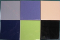 Donkerblauw glans 10 x 10