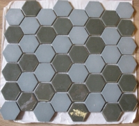 Khaki grote mat zeskant 5 cm