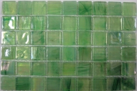 Fel groen parelmoer 1.5 x 1.5 cm lux VB