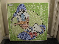 Mozaiek  Donald Duck