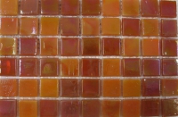 Oranje parelmoer 1.5 x 1.5 cm lux VB