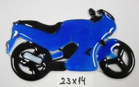 Motor blauw