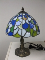 Tafellampje blauw
