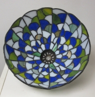Tafellampje blauw