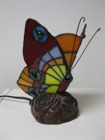 Vlinderlamp rood