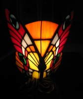 Vlinderlamp rood