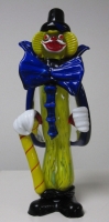 Clown donkerblauwe hoed