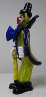 Clown donkerblauwe hoed