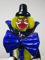 Clown donkerblauwe hoed