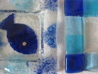 2 Asbakjes blauw