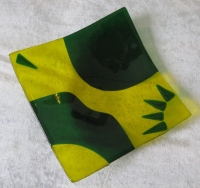 Schaal geel groen