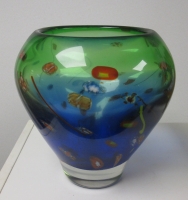 Vaas groen blauw