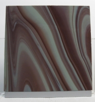 Grijs paars ART glas