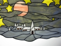 Raamhanger kerstdorp