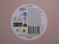 Metalen dienblad plat roze