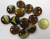 kattenogen bruin doorzichtig glasnuggets