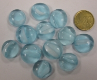 kattenogen lichtblauw doorzichtig glasnuggets