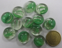 kattenogen blankgroen doorzichtig glasnuggets