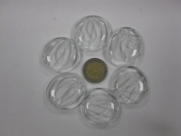 Kattenogen blank glasnuggets XL