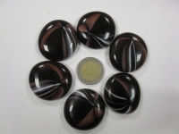 Kattenogen paars glasnuggets XL