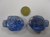Vissen blauw glasnuggets XL