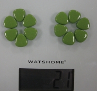 Groen 12 x 1.5 cm vormpjes