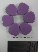 Paars 6  x 2.2 cm vormpjes