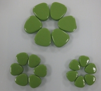 Groen 3 x 6  vormpjes