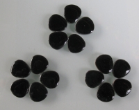 Zwart  15 x 2 cm  vormpjes