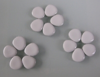 Wit 15 x 2 cm vormpjes