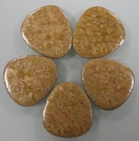 Goud  5 x 3 cm  vormpjes