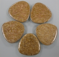 Goud  5 x 4 cm  vormpjes