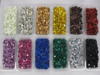 pakket 12 x  glitter