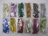 pakket 12 x  glitter