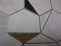 mat wit goud