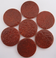 7  x rondje 4 cm Terra VB