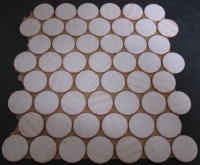Grote mat rondjes 4 cm Terra VB